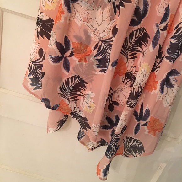 A New Day - Floral Print Sleeveless Wrap Dress - Picture 6 of 8